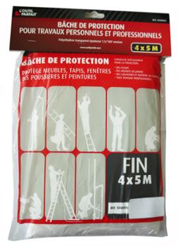 Bâche de protection fine