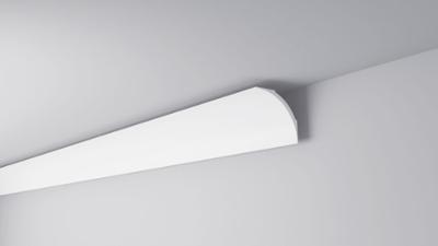 Moulure NE4 Nomastyl Pure en polystyrène 100x100mm pour décoration murale et plafond