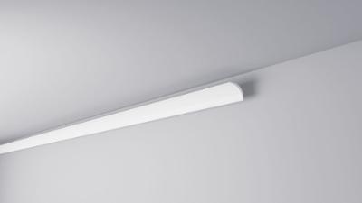 Moulure NE1 Nomastyl Pure en polystyrène 40x40mm x 2m, profil moderne pour finition intérieure.