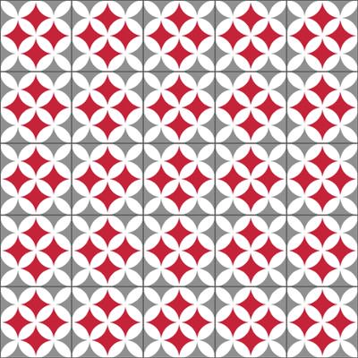 Carrelage Adhésif 3D Odense Rouge