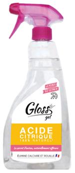Gloss Acide Citrique Gel Détartrant 750ml