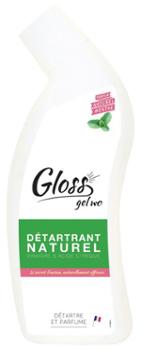 Gloss Gel WC Naturel parfum Menthe 750ml