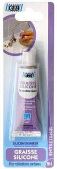 Graisse silicone lubrification robinetterie blister de 20gr