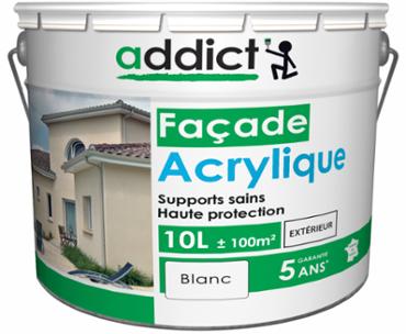 Addict Façade Acrylique Mat Velouté 10L