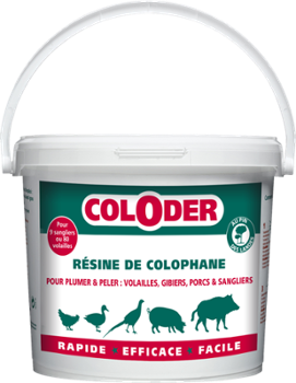 Coloder Résine de Colophane en poudre seau de 3kg5