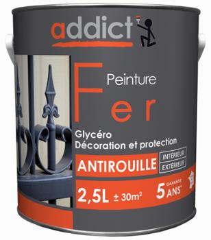 Peinture Fer Antirouille Brillante 2.5L 