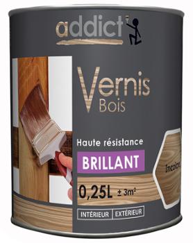 Addict Vernis Bois Brillant 250ml