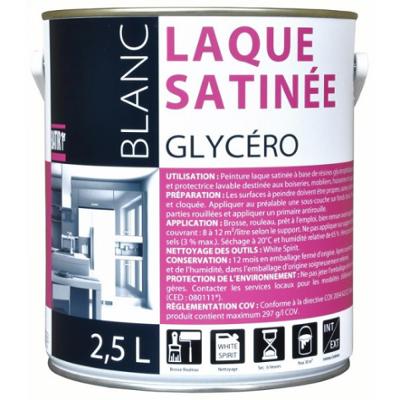 Batir 1er Laque Glycéro Satin 2.5L