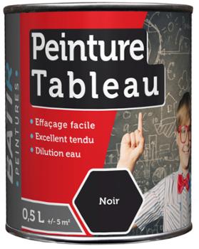 Batir Peinture Tableau 0.5L Noir