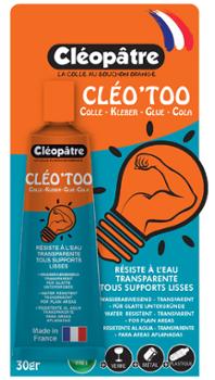 Cléopâtre colle Cléotoo  Cléo'Tech tube 30g sous blister