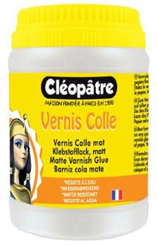 Cléopâtre Vernis Colle Mat Pot de 250g