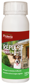 Répulsif Chiens et Chats en granulés boîte de 240g