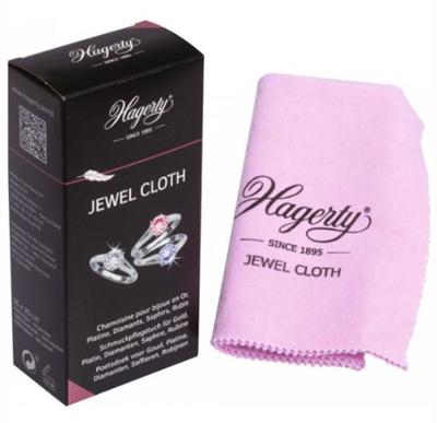 Chamoisine Jewel Cloth douce et efficace pour nettoyer et faire briller les bijoux et pierres précieuses, 30 x 36 cm