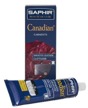Crème Canadian en tube de 75 ml pour l'entretien et l'imperméabilisation des cuirs