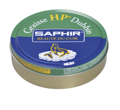 Pot de graisse HP incolore 100 ml pour l'entretien et l'imperméabilisation du cuir