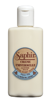 Crème universelle incolore pour le cuir 150 ml, nourrissante et protectrice