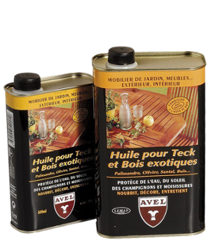 Huile pour Teck et Bois Exotiques