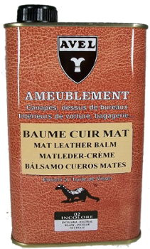 Baume Cuir Mat Incolore 500ml