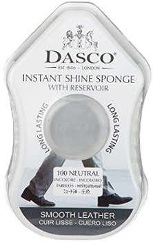 Éponge Lustrante Neutre Pour Chaussure pour entretien du cuir, brillance instantanée sur toutes les couleurs.