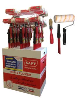 Ensemble Rallonge Rouleau Pinceau Box de 21 pièces