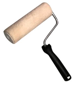 Rouleau polyester pour peinture brillante et laque, largeur 180 mm, pour une application uniforme.