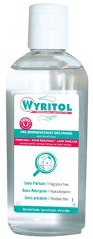 Gel hydroalcoolique désinfectant pour les mains en flacon de 100 ml