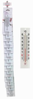 Thermomètre Plastique Mini Blanc Bande Cross de 12