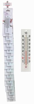 Thermomètre Plastique Mini Blanc Lot de 12 + Bande Cross OFFERTE