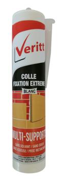 Colle Fixation Extrême Veritt en Cartouche de 280ml Blanc