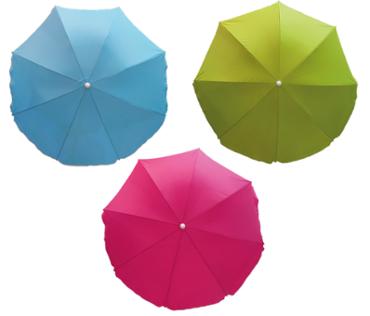 Display 12 parasols de plage Ø160cm