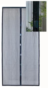 Rideau de Porte 2 Bandes Moustimagnet 100 x 220