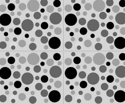 Carrelage Adhésif 3D Bulle Gris