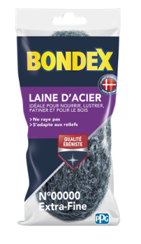 Laine d'Acier Extra-Fine N°00000 sachet de 150g