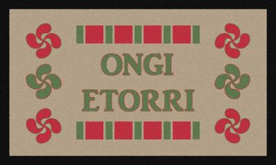 Tapis Patio Bord Basque 45x75cm
