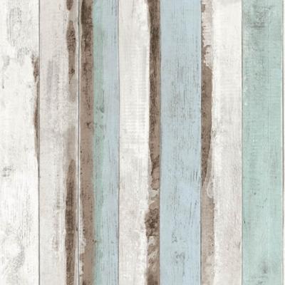 321428 Vinyle sur Intissé Planche Bleu