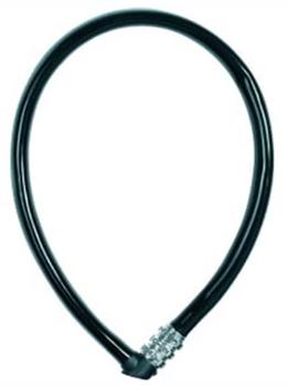 Antivol Câble à Chiffre Noir 0m65