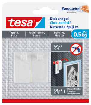 Clou Adhésif Surfaces Texturées 0.5kg Lot de 2 sous blister