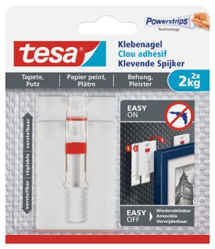 Clou Adhésif Ajustable 2x2kg Surfaces Texturées sous blister