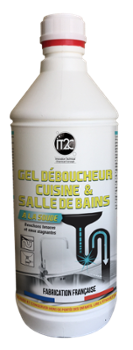 IT2C Déboucheur Soude Gel Cuisine & SDB1L