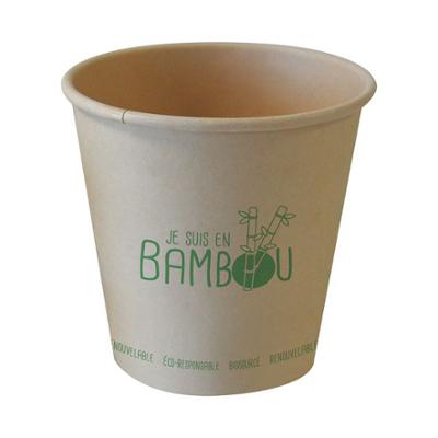 Gobelets bambou 25cl x50