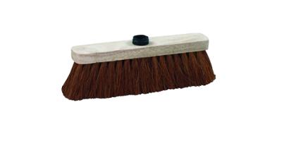 Balai Droit Coco 29 cm avec fibres naturelles résistantes pour le balayage.