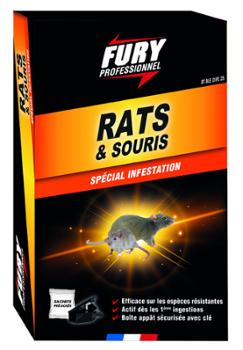 Rats & Souris Spécial Infestation Boîte 6 Sachets de 25gr TP18