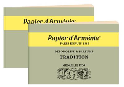 Papier d'Arménie Tradition Boite de 30 Carnets