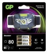 GP Discovery Lampes Frontale Bright CH32 sous Blister