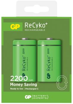 GP Recyko Pile Rechargeable Economique C/R14 Blister de 2