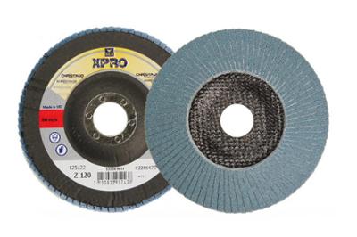 Disque à Lamelles Bombé Ø125 TR920 Blueflap Alésage 22.23 mm