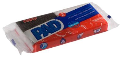 Tampons Super Récurants sur Éponge Synthétique Lot de 2 Tampons Super Récurants sur Éponge Synthétique Lot de 2