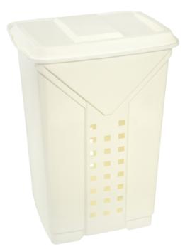 Coffre à Linge 60L Blanc Cérusé