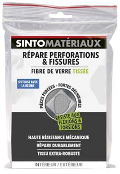 Sintomatériaux Tissu Fibre de Verre Tissée 0.5m²