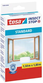 Moustiquaire de Fenêtre Standard 1.5 m x 1.8 m Blanche
